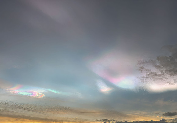 Nacreous Clouds ( Mother of Pearl Clouds)
